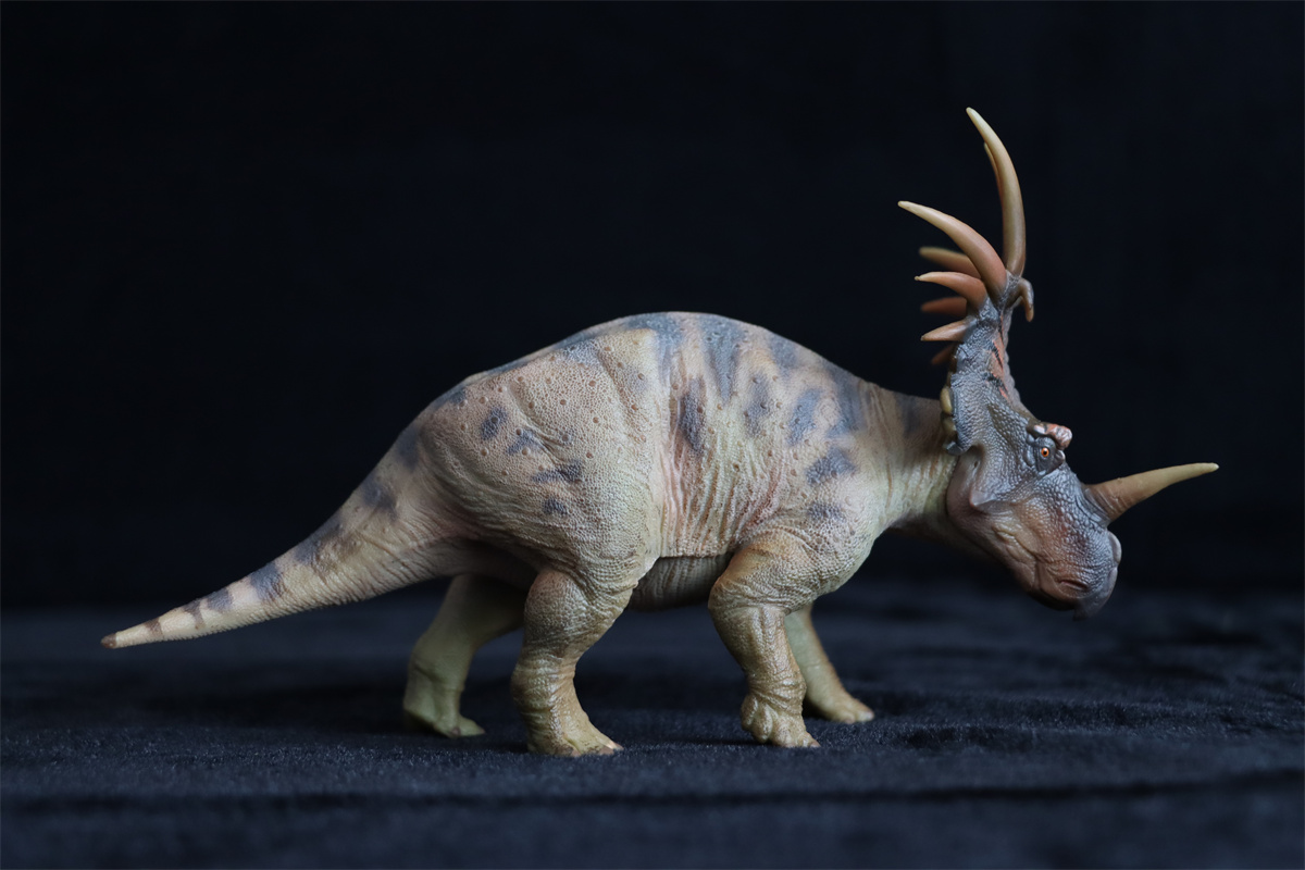 PNSO Styracosaurus Anthony Model Prehistoric Amimal Models Series Dinosaur Art Decor Collector Adult Kids Toy Birthday Gift