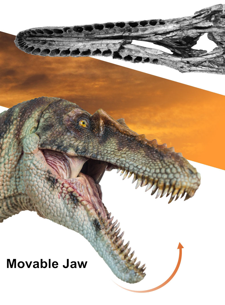 PNSO Qianzhousaurus Sinensis A-shu Figure Tyrannosauridae Dinosaur Collector T-Rex Animal Adult Kids Toy Christmas Birthday Gift