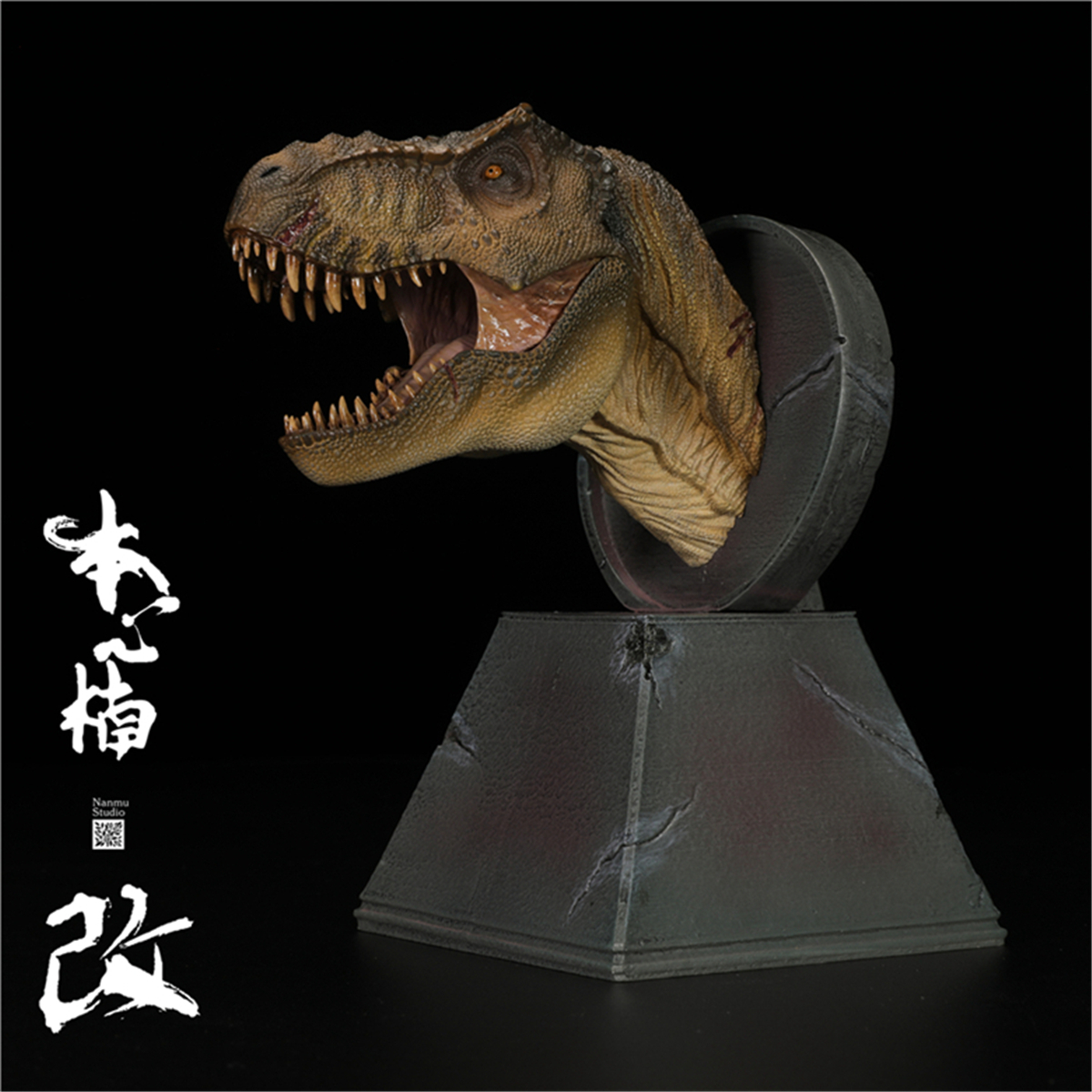 Nanmu Dinosaur Head Statue Carnotaurus Spinosaurus Velociraptor Mosasaurus Allosaurus Tyrannosaurus Rex Model Dinosaur Figure Nanmu Dinosaur Head Statue Carnotaurus Spinosaurus Velociraptor Mosasaurus Allosaurus Tyrannosaurus Rex Model Dinosaur Figure