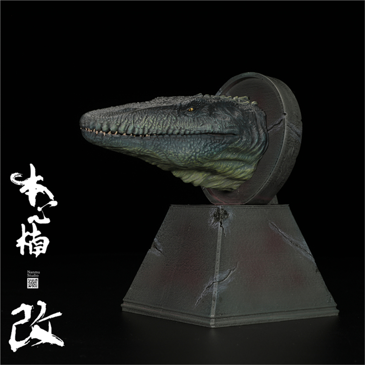 Nanmu Dinosaur Head Statue Carnotaurus Spinosaurus Velociraptor Mosasaurus Allosaurus Tyrannosaurus Rex Model Dinosaur Figure Nanmu Dinosaur Head Statue Carnotaurus Spinosaurus Velociraptor Mosasaurus Allosaurus Tyrannosaurus Rex Model Dinosaur Figure