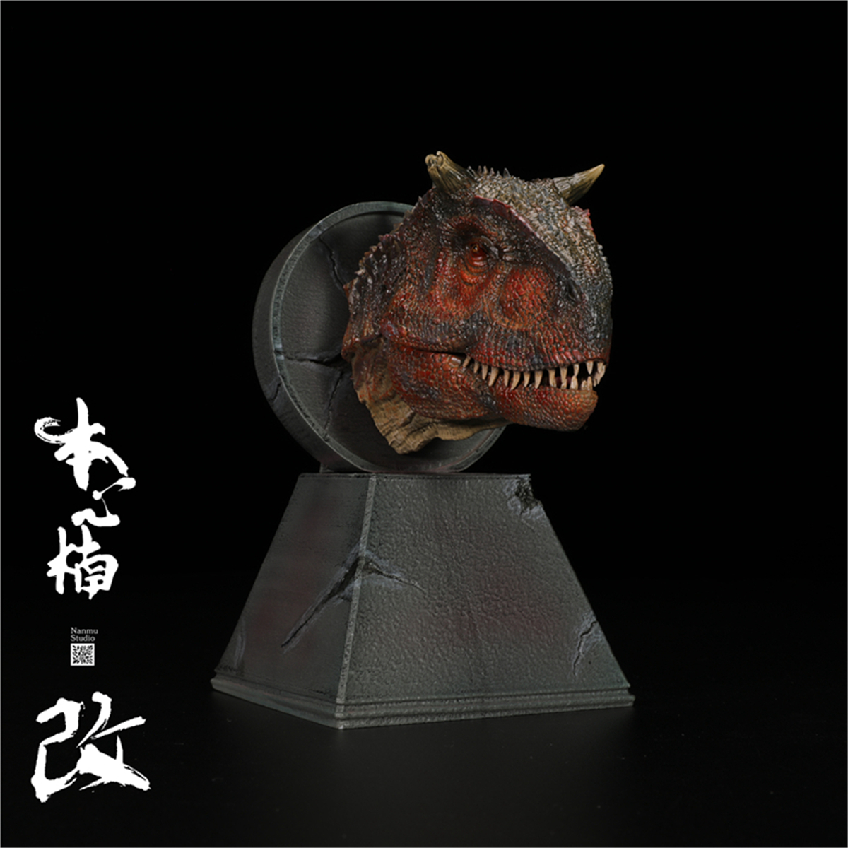 Nanmu Dinosaur Head Statue Carnotaurus Spinosaurus Velociraptor Mosasaurus Allosaurus Tyrannosaurus Rex Model Dinosaur Figure Nanmu Dinosaur Head Statue Carnotaurus Spinosaurus Velociraptor Mosasaurus Allosaurus Tyrannosaurus Rex Model Dinosaur Figure