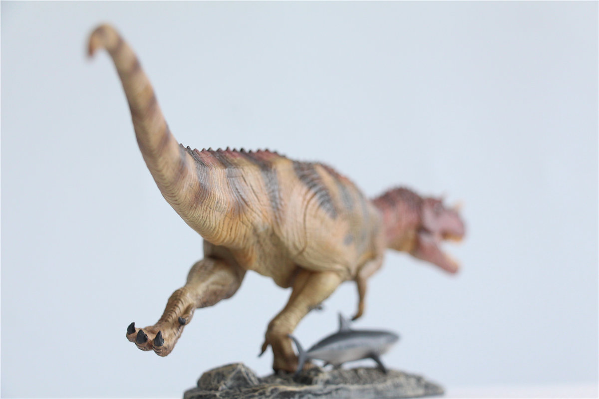 IN STOCK! Nanmu Studio 1/35 Ceratosaurus Scavenge Figure with Shark Base Jurassic Dinosaur Collector Model Toys Gift Kids Adult
