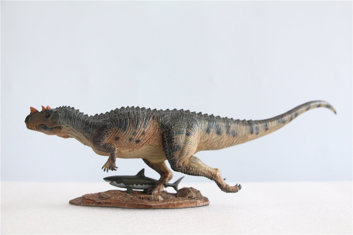 IN STOCK! Nanmu Studio 1/35 Ceratosaurus Scavenge Figure with Shark Base Jurassic Dinosaur Collector Model Toys Gift Kids Adult