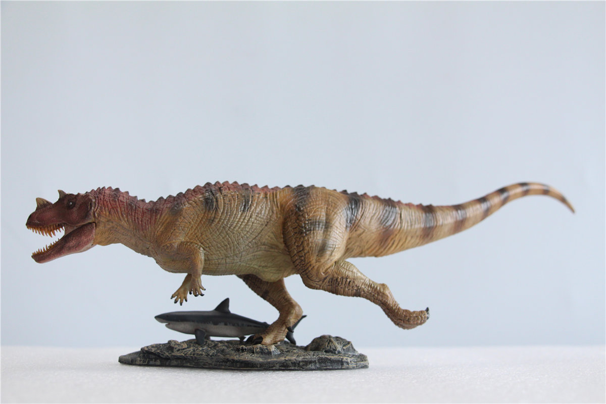 IN STOCK! Nanmu Studio 1/35 Ceratosaurus Scavenge Figure with Shark Base Jurassic Dinosaur Collector Model Toys Gift Kids Adult