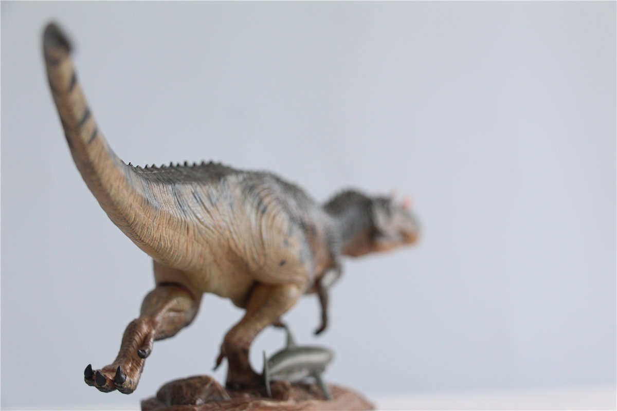 IN STOCK! Nanmu Studio 1/35 Ceratosaurus Scavenge Figure with Shark Base Jurassic Dinosaur Collector Model Toys Gift Kids Adult