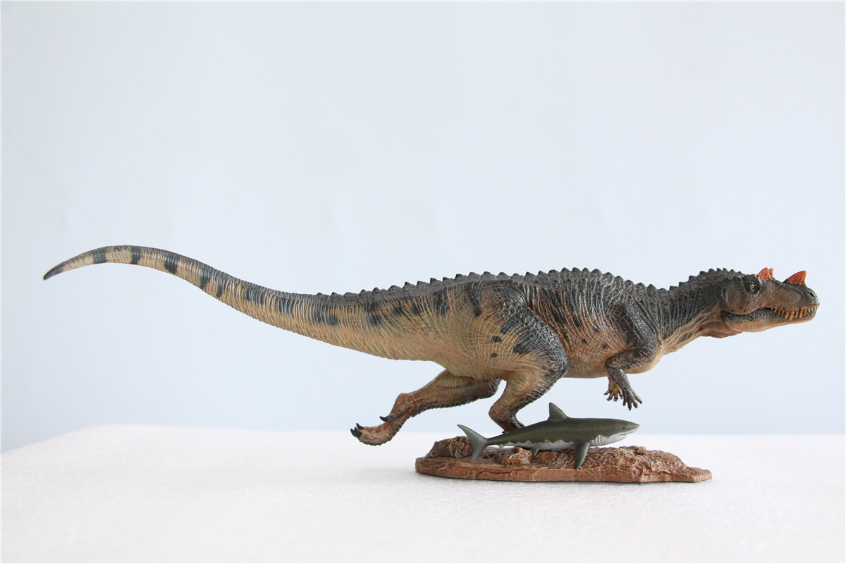 IN STOCK! Nanmu Studio 1/35 Ceratosaurus Scavenge Figure with Shark Base Jurassic Dinosaur Collector Model Toys Gift Kids Adult