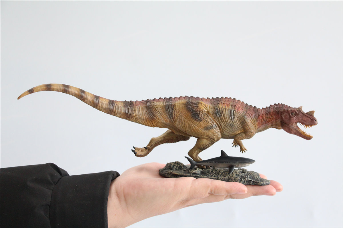 IN STOCK! Nanmu Studio 1/35 Ceratosaurus Scavenge Figure with Shark Base Jurassic Dinosaur Collector Model Toys Gift Kids Adult