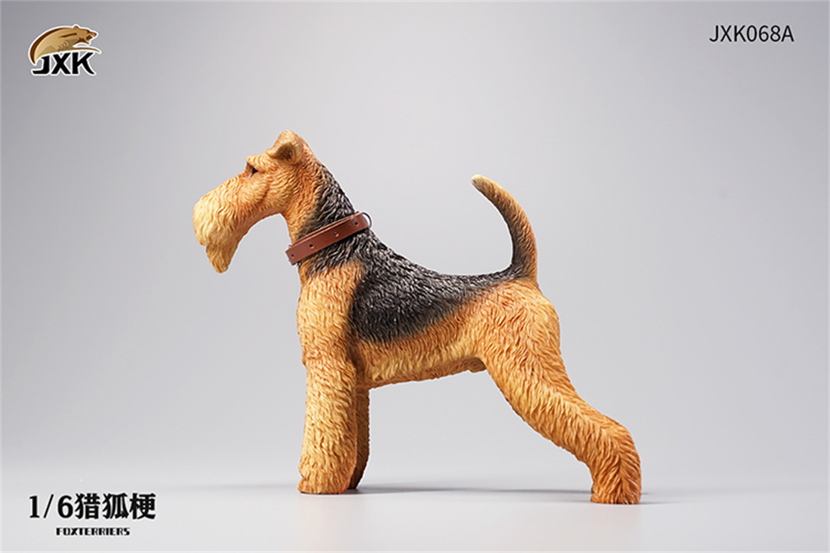 JXK 1/6 Fox Terrier Figure Dog Pet Healing Figure Cute Canidae Animal Collector Toy Resin Desktop Decoration Gift JXK 1/6 Fox Terrier Figure Dog Pet Healing Figure Cute Canidae Animal Collector Toy Resin Desktop Decoration Gift