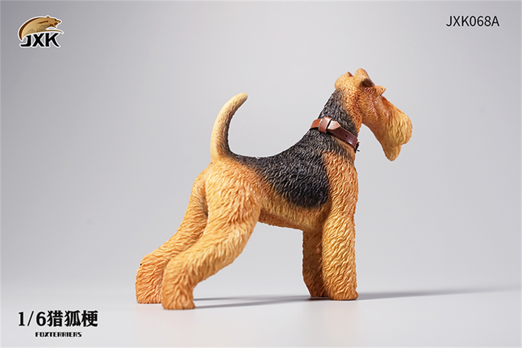 JXK 1/6 Fox Terrier Figure Dog Pet Healing Figure Cute Canidae Animal Collector Toy Resin Desktop Decoration Gift JXK 1/6 Fox Terrier Figure Dog Pet Healing Figure Cute Canidae Animal Collector Toy Resin Desktop Decoration Gift