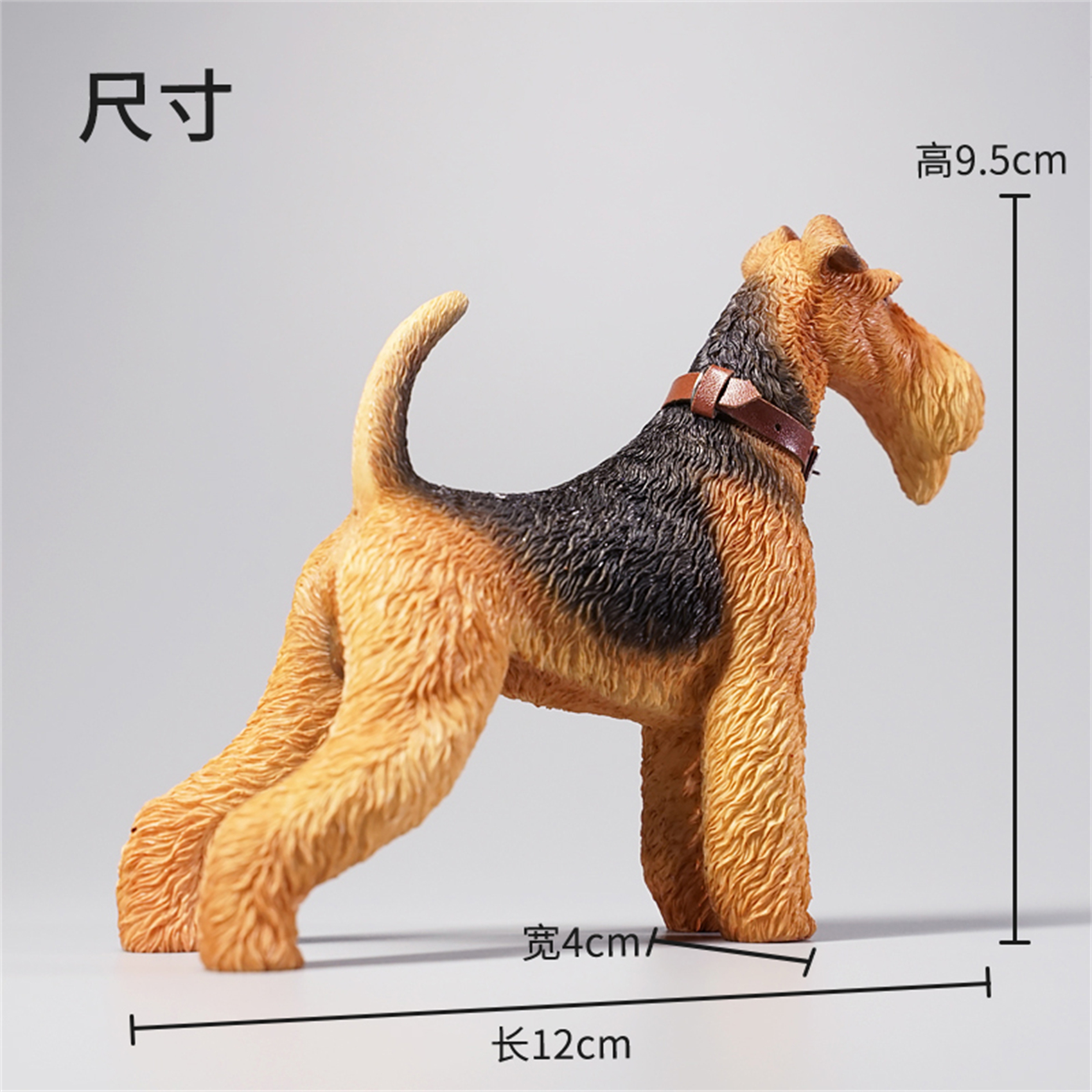 JXK 1/6 Fox Terrier Figure Dog Pet Healing Figure Cute Canidae Animal Collector Toy Resin Desktop Decoration Gift JXK 1/6 Fox Terrier Figure Dog Pet Healing Figure Cute Canidae Animal Collector Toy Resin Desktop Decoration Gift