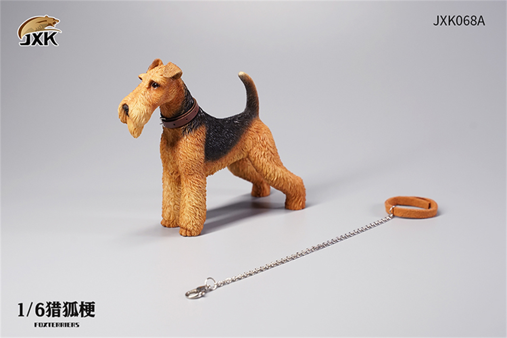 JXK 1/6 Fox Terrier Figure Dog Pet Healing Figure Cute Canidae Animal Collector Toy Resin Desktop Decoration Gift JXK 1/6 Fox Terrier Figure Dog Pet Healing Figure Cute Canidae Animal Collector Toy Resin Desktop Decoration Gift