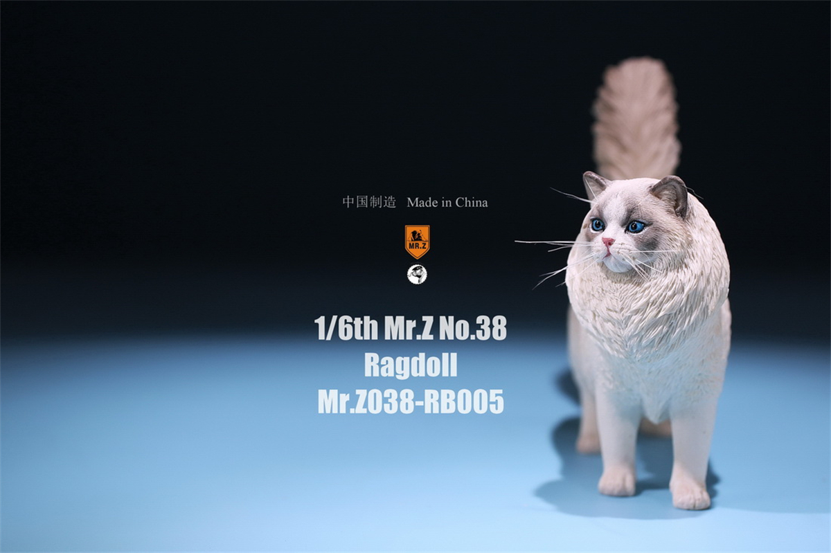 Mr.Z Studio 1:6 Ragdoll Figure Cute Cat Pet Animal Model Resin Collector Decoration Toy Decoration Ornaments Birthday Gift Doll Mr.Z Studio 1:6 Ragdoll Figure Cute Cat Pet Animal Model Resin Collector Decoration Toy Decoration Ornaments Birthday Gift Doll