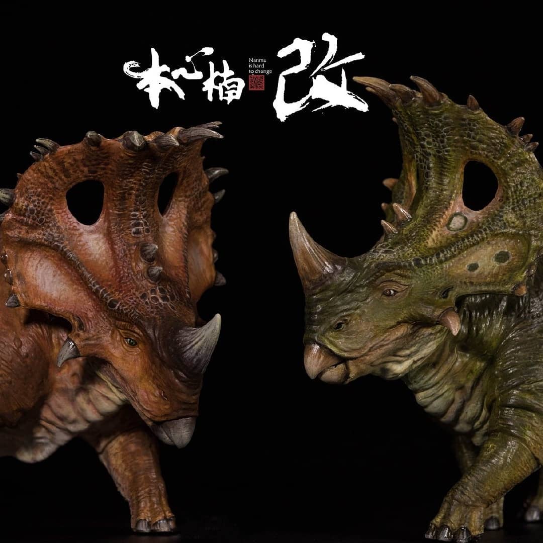 Nanmu Studio 1:35 Scale Sinoceratops Tower Shield Figure Realistic Ceratops Dinosaur Figure PVC Model Toys Collector Gift Adult Nanmu Studio 1:35 Scale Sinoceratops Tower Shield Figure Realistic Ceratops Dinosaur Figure PVC Model Toys Collector Gift Adult