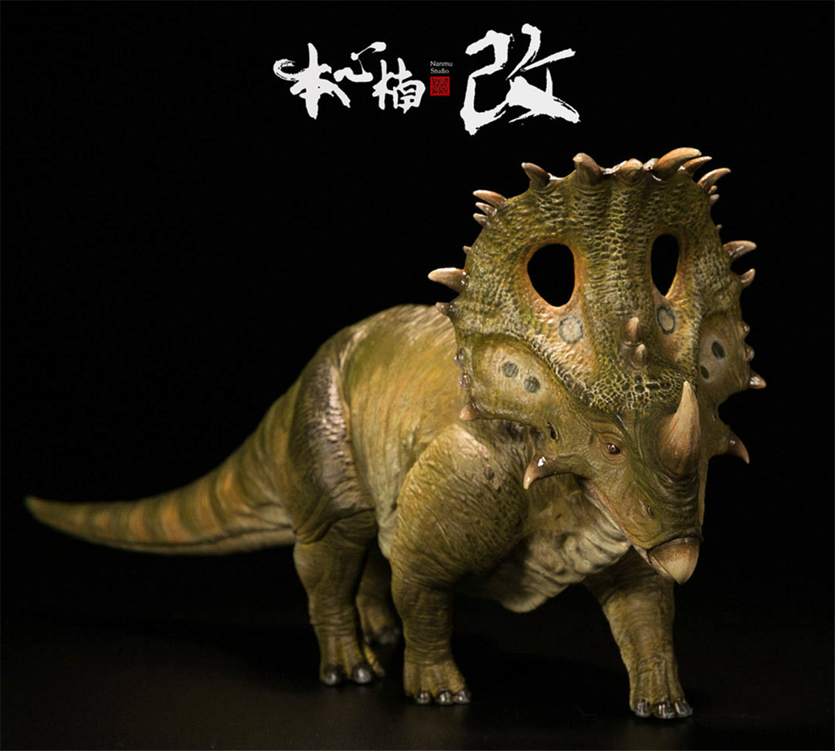 Nanmu Studio 1:35 Scale Sinoceratops Tower Shield Figure Realistic Ceratops Dinosaur Figure PVC Model Toys Collector Gift Adult Nanmu Studio 1:35 Scale Sinoceratops Tower Shield Figure Realistic Ceratops Dinosaur Figure PVC Model Toys Collector Gift Adult