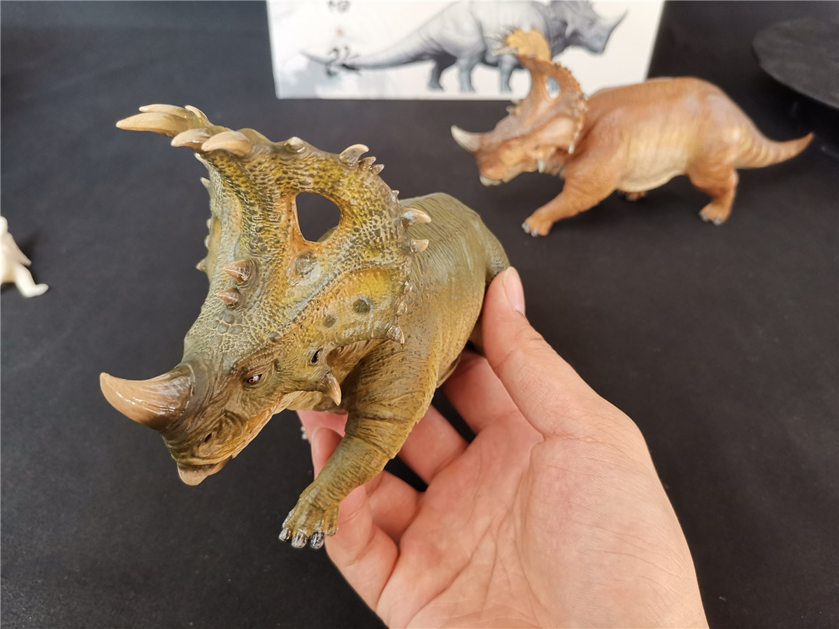 Nanmu Studio 1:35 Scale Sinoceratops Tower Shield Figure Realistic Ceratops Dinosaur Figure PVC Model Toys Collector Gift Adult Nanmu Studio 1:35 Scale Sinoceratops Tower Shield Figure Realistic Ceratops Dinosaur Figure PVC Model Toys Collector Gift Adult