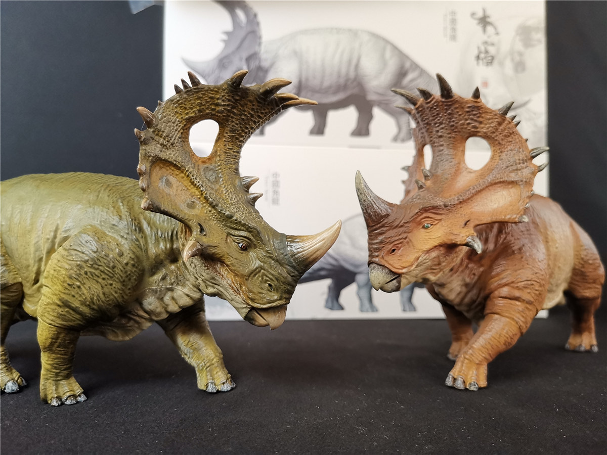 Nanmu Studio 1:35 Scale Sinoceratops Tower Shield Figure Realistic Ceratops Dinosaur Figure PVC Model Toys Collector Gift Adult Nanmu Studio 1:35 Scale Sinoceratops Tower Shield Figure Realistic Ceratops Dinosaur Figure PVC Model Toys Collector Gift Adult