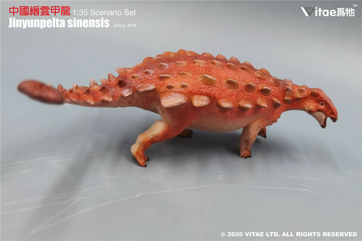 Vitae 1:35 Scale Jinyunpelta Sinensis Model Ankylosaur Dinosaur Toys Animal Collector Animal Adults Gift