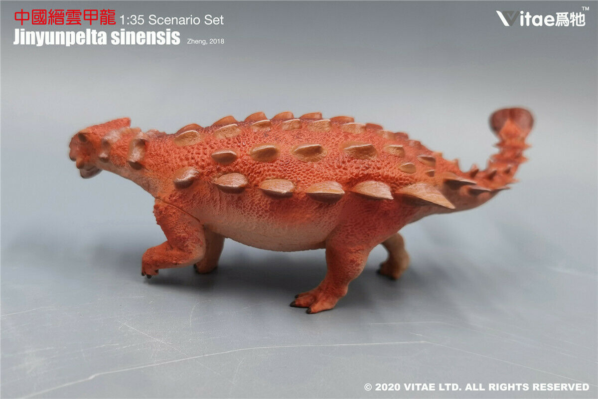 Vitae 1:35 Scale Jinyunpelta Sinensis Model Ankylosaur Dinosaur Toys Animal Collector Animal Adults Gift