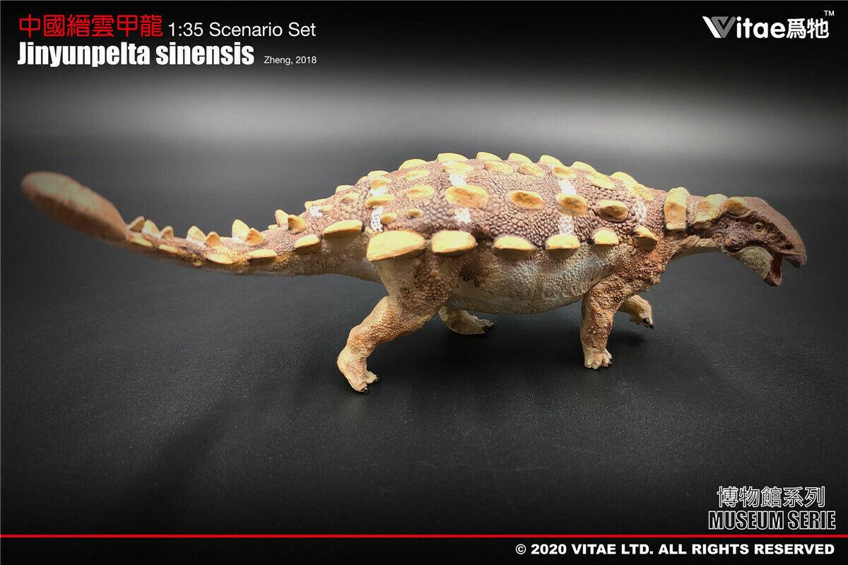 Vitae 1:35 Scale Jinyunpelta Sinensis Model Ankylosaur Dinosaur Toys Animal Collector Animal Adults Gift