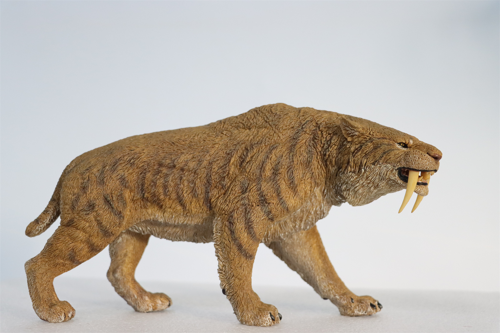 REBOR 1:11 Smilodon Populator Stray Cat Figure Ice Age Ver Plain Ver 2 ...