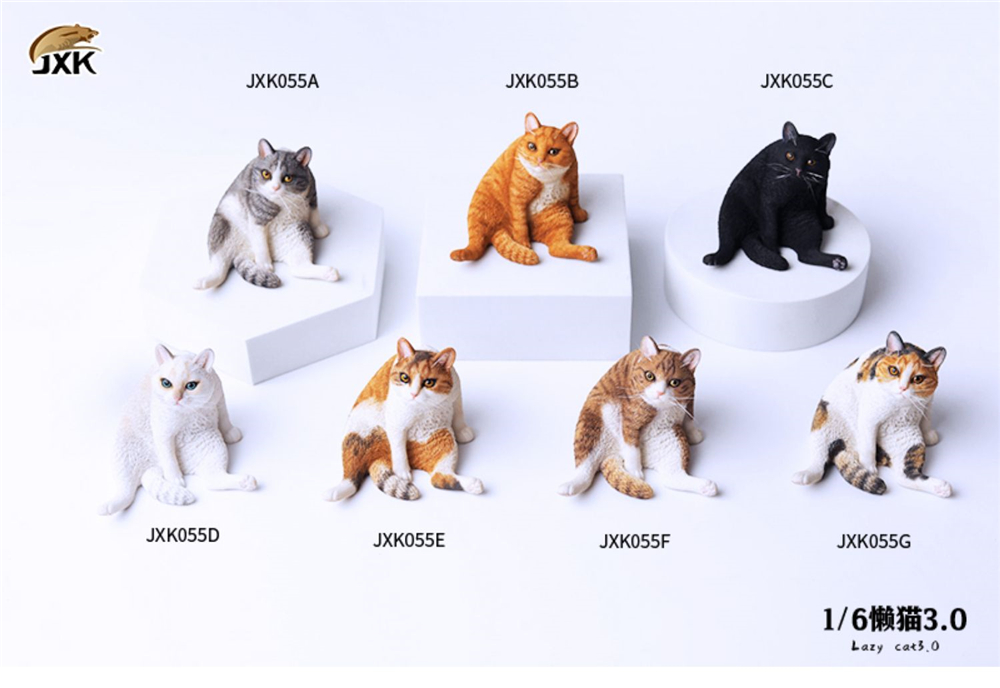 JXK 1:6 Scale Orange Cats Figure Cute Lazy Cat Pet Healing Figure Felidae Animal Collector Toy Resin Desktop Decoration Gift JXK 1:6 Scale Orange Cats Figure Cute Lazy Cat Pet Healing Figure Felidae Animal Collector Toy Resin Desktop Decoration Gift