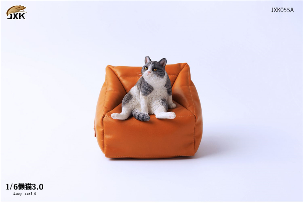 JXK 1:6 Scale Orange Cats Figure Cute Lazy Cat Pet Healing Figure Felidae Animal Collector Toy Resin Desktop Decoration Gift JXK 1:6 Scale Orange Cats Figure Cute Lazy Cat Pet Healing Figure Felidae Animal Collector Toy Resin Desktop Decoration Gift