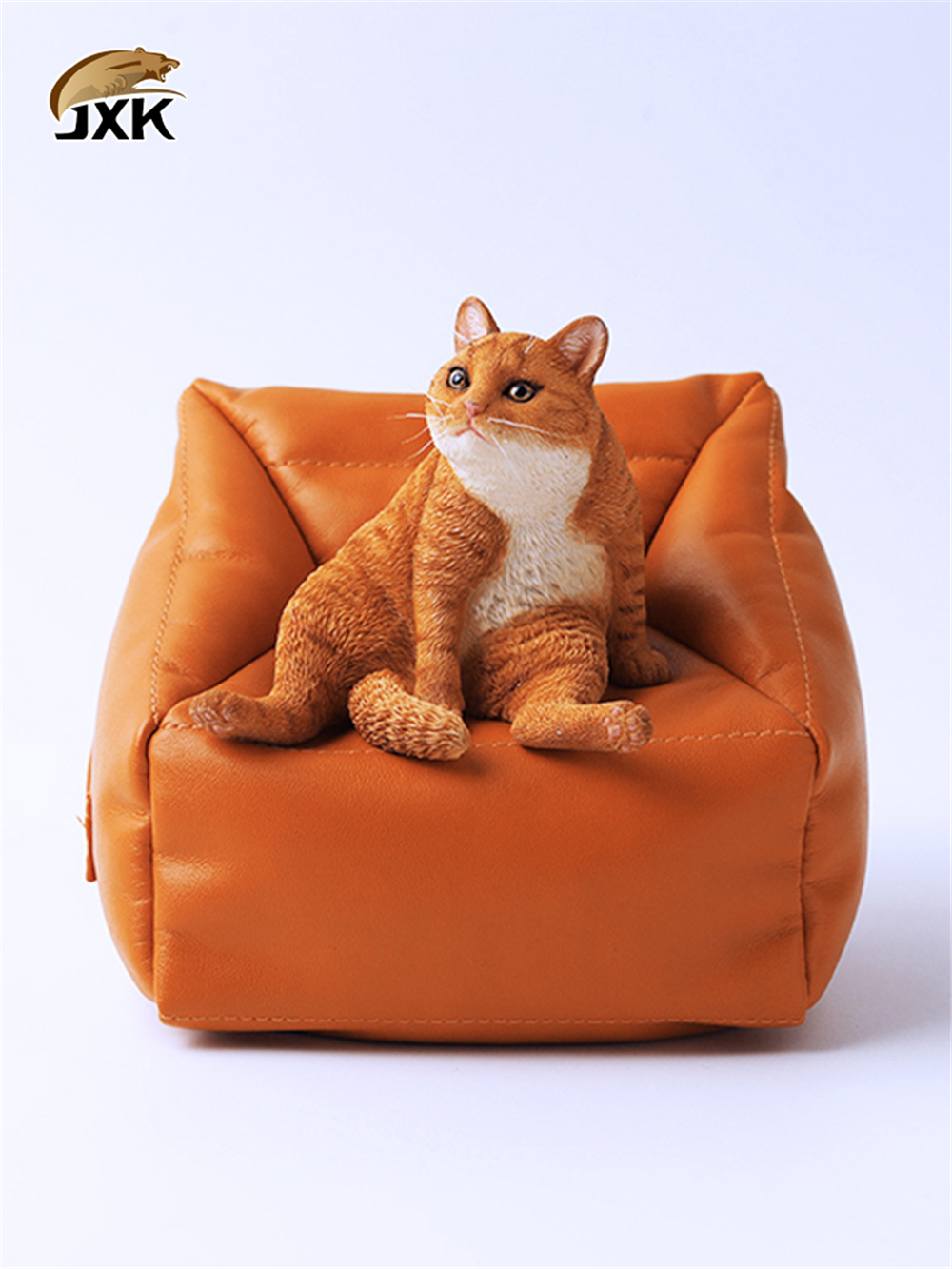 JXK 1:6 Scale Orange Cats Figure Cute Lazy Cat Pet Healing Figure Felidae Animal Collector Toy Resin Desktop Decoration Gift JXK 1:6 Scale Orange Cats Figure Cute Lazy Cat Pet Healing Figure Felidae Animal Collector Toy Resin Desktop Decoration Gift