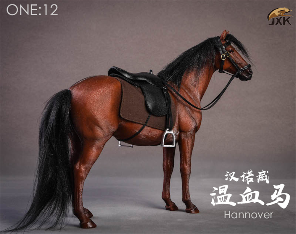 JXK 1:12 Scale German Hannover Horse Animal Model Healing Figure Equidae Animal Collector Toy Resin Desktop Decoration Gift JXK 1:12 Scale German Hannover Horse Animal Model Healing Figure Equidae Animal Collector Toy Resin Desktop Decoration Gift