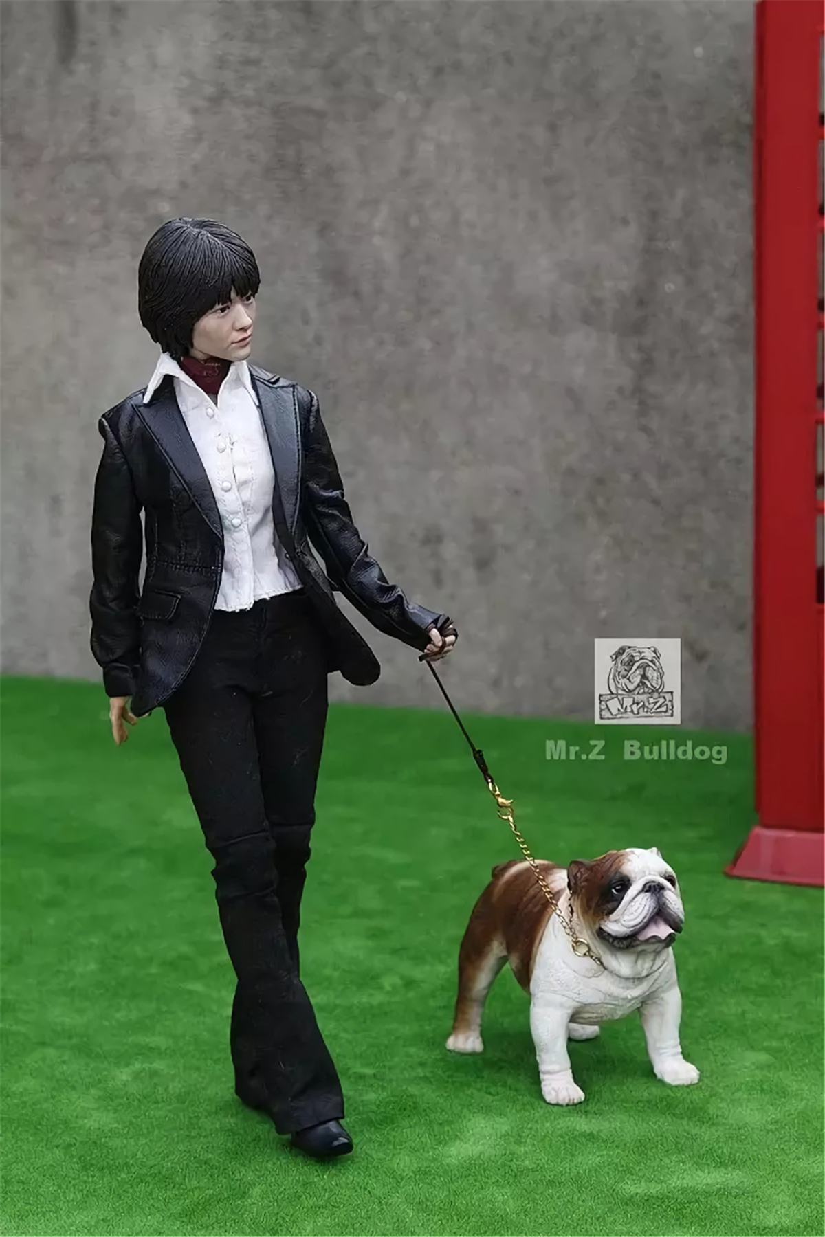 Mr.Z 1:6 Scale British Bulldog Bull Dog Pet Healing Figure Animal Model Toy Collector Desktop Decoration Adult Gift Mr.Z 1:6 Scale British Bulldog Bull Dog Pet Healing Figure Animal Model Toy Collector Desktop Decoration Adult Gift