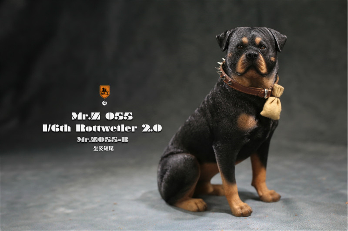 Mr.Z Studio 1:6 Rottweiler Figure Cute Police Pet Dog Animal Model Collector Decor Kid Gift Resin Office Desktop Accessories Mr.Z Studio 1:6 Rottweiler Figure Cute Police Pet Dog Animal Model Collector Decor Kid Gift Resin Office Desktop Accessories
