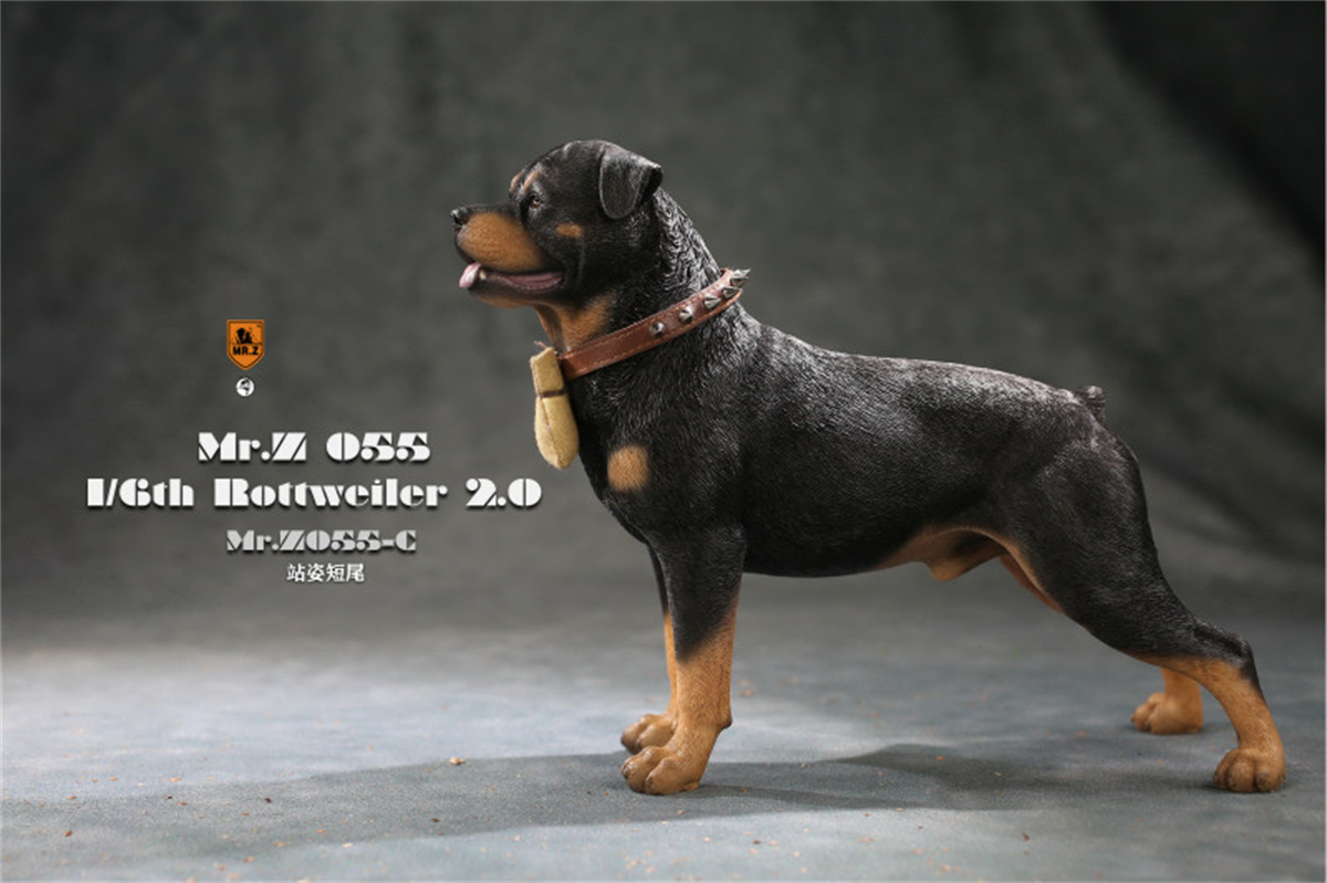Mr.Z Studio 1:6 Rottweiler Figure Cute Police Pet Dog Animal Model Collector Decor Kid Gift Resin Office Desktop Accessories Mr.Z Studio 1:6 Rottweiler Figure Cute Police Pet Dog Animal Model Collector Decor Kid Gift Resin Office Desktop Accessories
