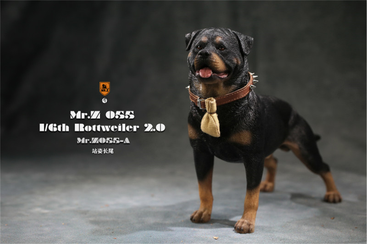 Mr.Z Studio 1:6 Rottweiler Figure Cute Police Pet Dog Animal Model Collector Decor Kid Gift Resin Office Desktop Accessories Mr.Z Studio 1:6 Rottweiler Figure Cute Police Pet Dog Animal Model Collector Decor Kid Gift Resin Office Desktop Accessories