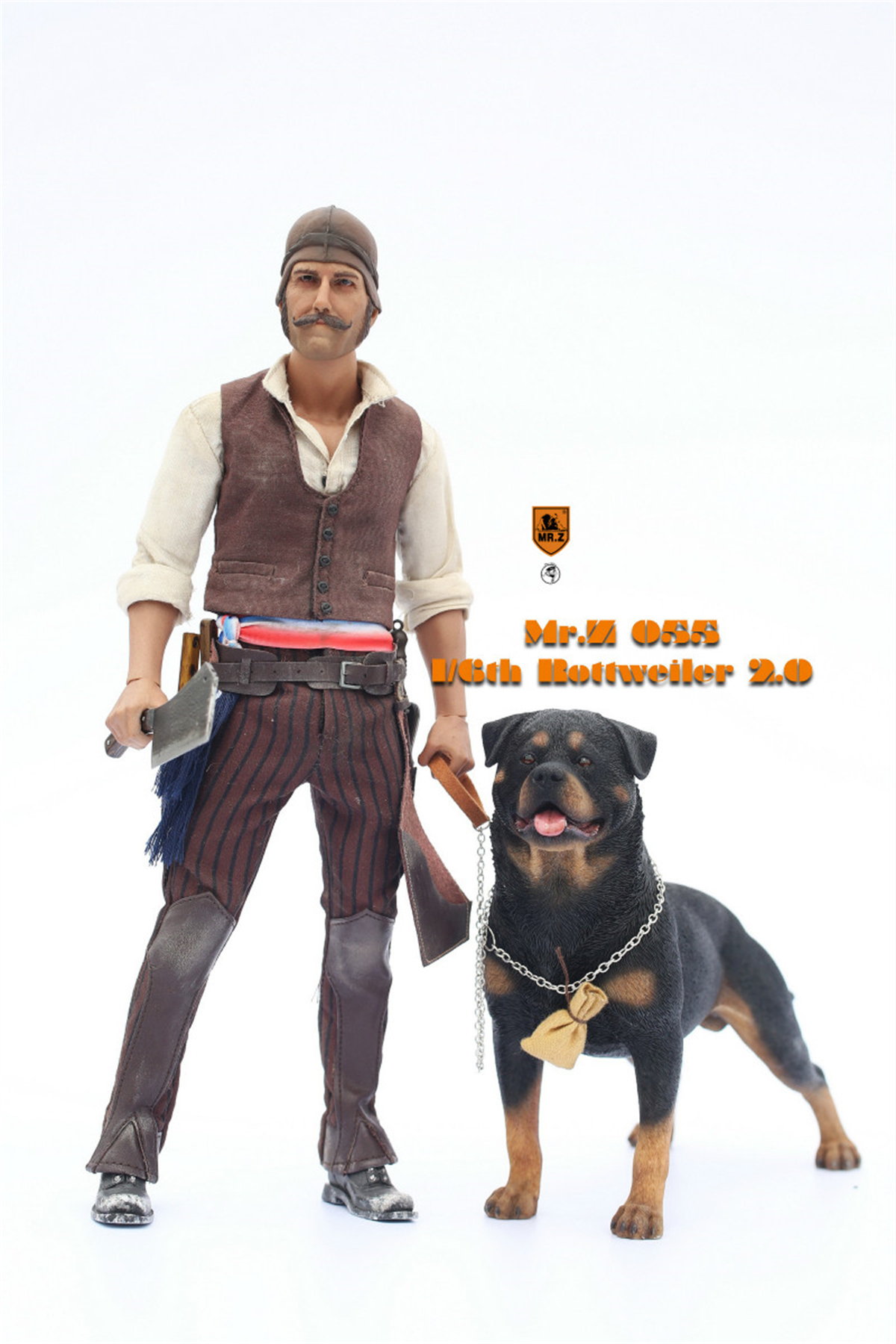 Mr.Z Studio 1:6 Rottweiler Figure Cute Police Pet Dog Animal Model Collector Decor Kid Gift Resin Office Desktop Accessories Mr.Z Studio 1:6 Rottweiler Figure Cute Police Pet Dog Animal Model Collector Decor Kid Gift Resin Office Desktop Accessories
