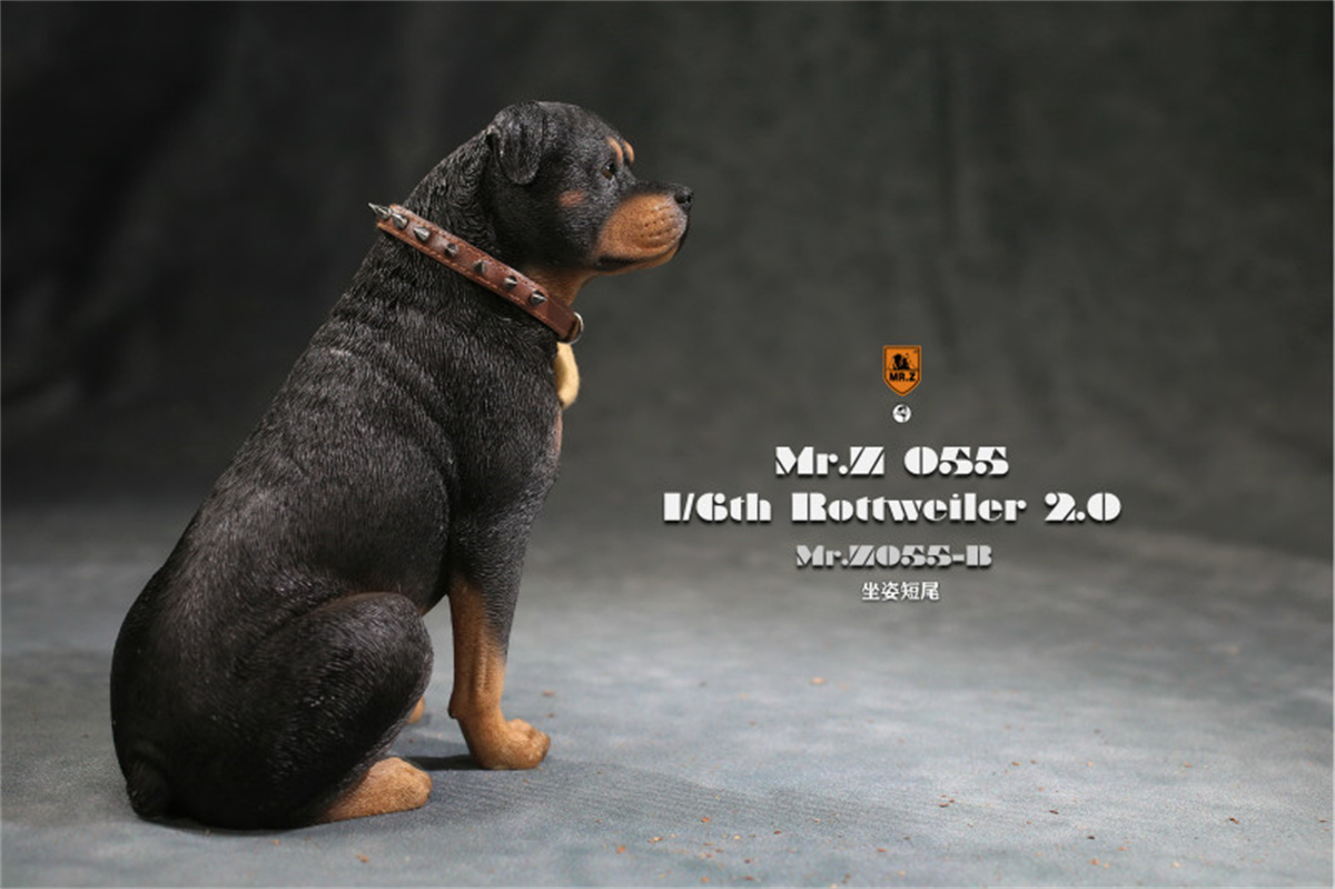 Mr.Z Studio 1:6 Rottweiler Figure Cute Police Pet Dog Animal Model Collector Decor Kid Gift Resin Office Desktop Accessories Mr.Z Studio 1:6 Rottweiler Figure Cute Police Pet Dog Animal Model Collector Decor Kid Gift Resin Office Desktop Accessories