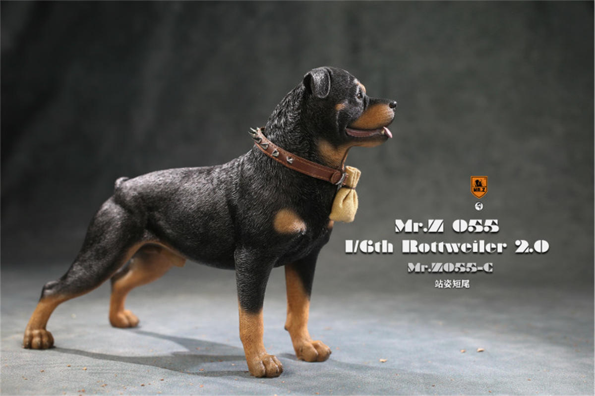 Mr.Z Studio 1:6 Rottweiler Figure Cute Police Pet Dog Animal Model Collector Decor Kid Gift Resin Office Desktop Accessories Mr.Z Studio 1:6 Rottweiler Figure Cute Police Pet Dog Animal Model Collector Decor Kid Gift Resin Office Desktop Accessories