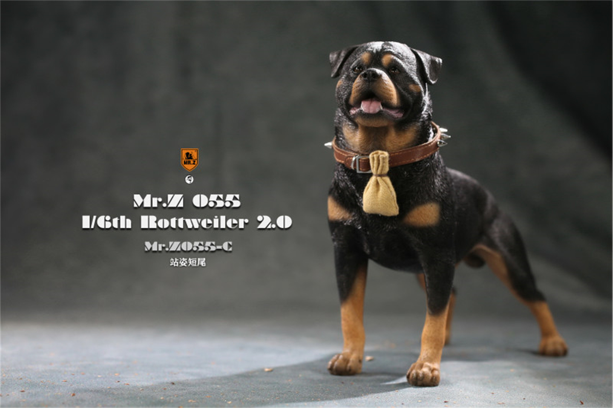 Mr.Z Studio 1:6 Rottweiler Figure Cute Police Pet Dog Animal Model Collector Decor Kid Gift Resin Office Desktop Accessories Mr.Z Studio 1:6 Rottweiler Figure Cute Police Pet Dog Animal Model Collector Decor Kid Gift Resin Office Desktop Accessories