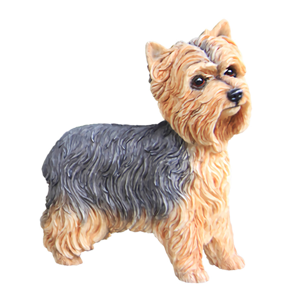 JJM British Yorkshire Terrier Youkshire Dog Pet Figure Collector Toy Car Decoration Animal Resin Model Educational for Kids JJM British Yorkshire Terrier Youkshire Dog Pet Figure Collector Toy Car Decoration Animal Resin Model Educational for Kids