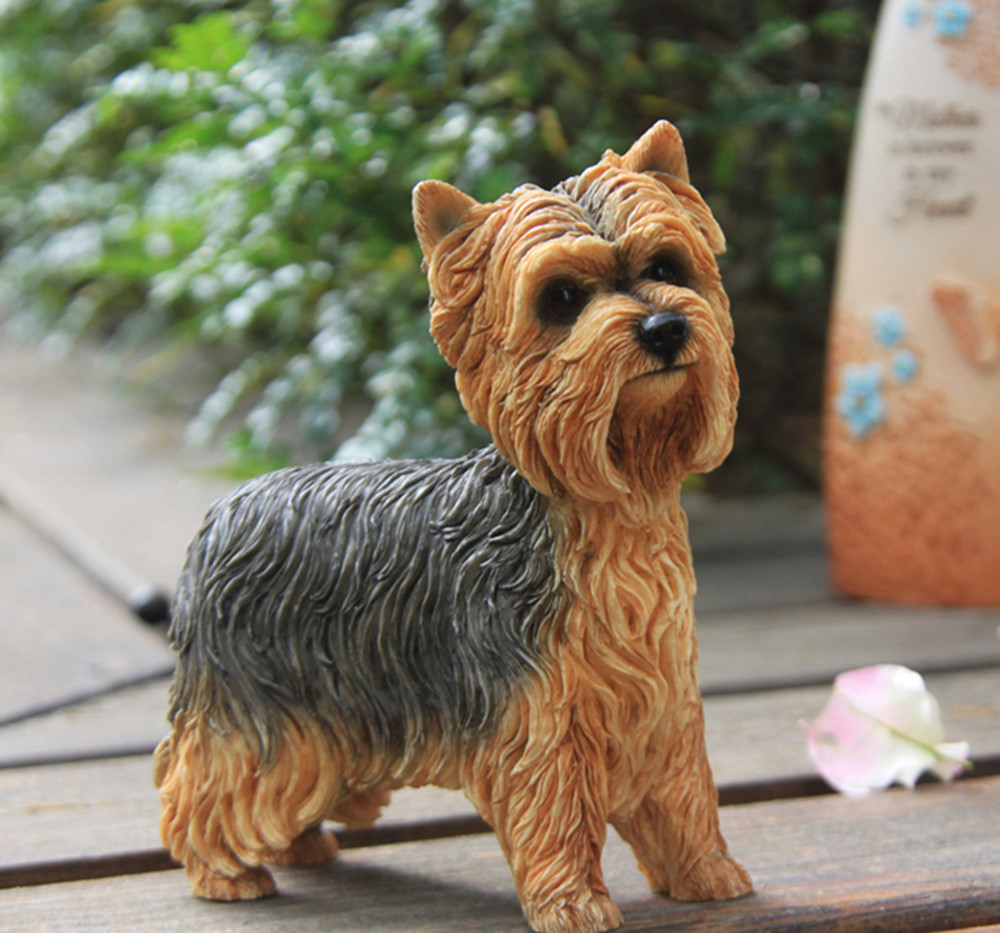 JJM British Yorkshire Terrier Youkshire Dog Pet Figure Collector Toy Car Decoration Animal Resin Model Educational for Kids JJM British Yorkshire Terrier Youkshire Dog Pet Figure Collector Toy Car Decoration Animal Resin Model Educational for Kids