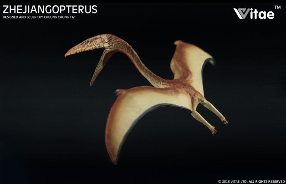 IN STOCK! Vitae Zhejiangopterus Figure Dinosaur Toys Animal Collector Decoration Adults Gift