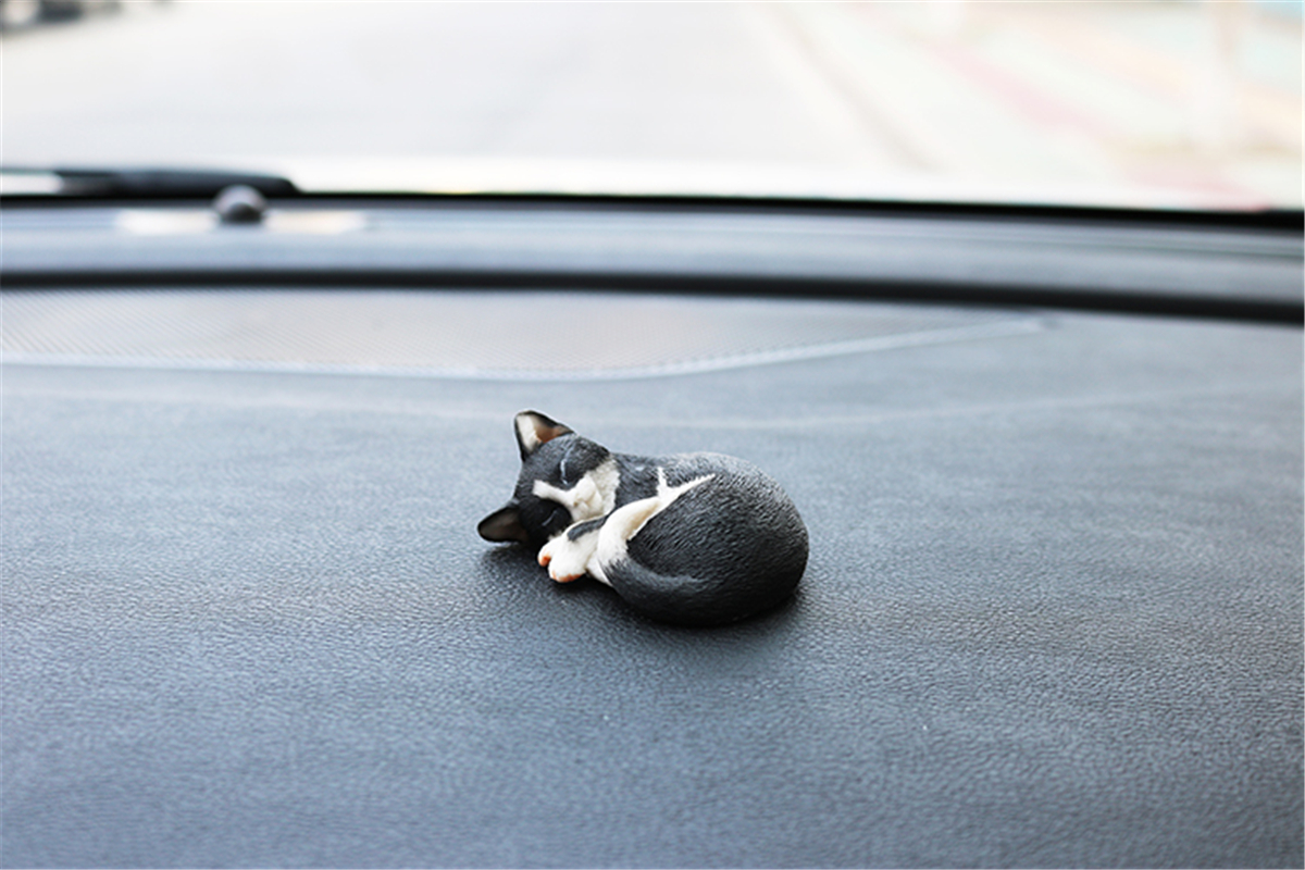 JJM Cute Sleep Cat Pet Figure Animal Model Collector Decor Kitty Toy Kid Gift Crafts Collection Simulation Car Accessories JJM Cute Sleep Cat Pet Figure Animal Model Collector Decor Kitty Toy Kid Gift Crafts Collection Simulation Car Accessories
