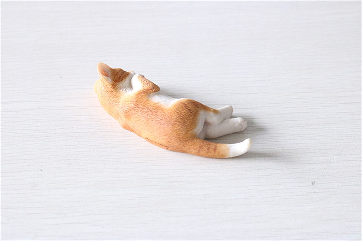 JJM Cute Sleep Cat Pet Figure Animal Model Collector Decor Kitty Toy Kid Gift Crafts Collection Simulation Car Accessories JJM Cute Sleep Cat Pet Figure Animal Model Collector Decor Kitty Toy Kid Gift Crafts Collection Simulation Car Accessories