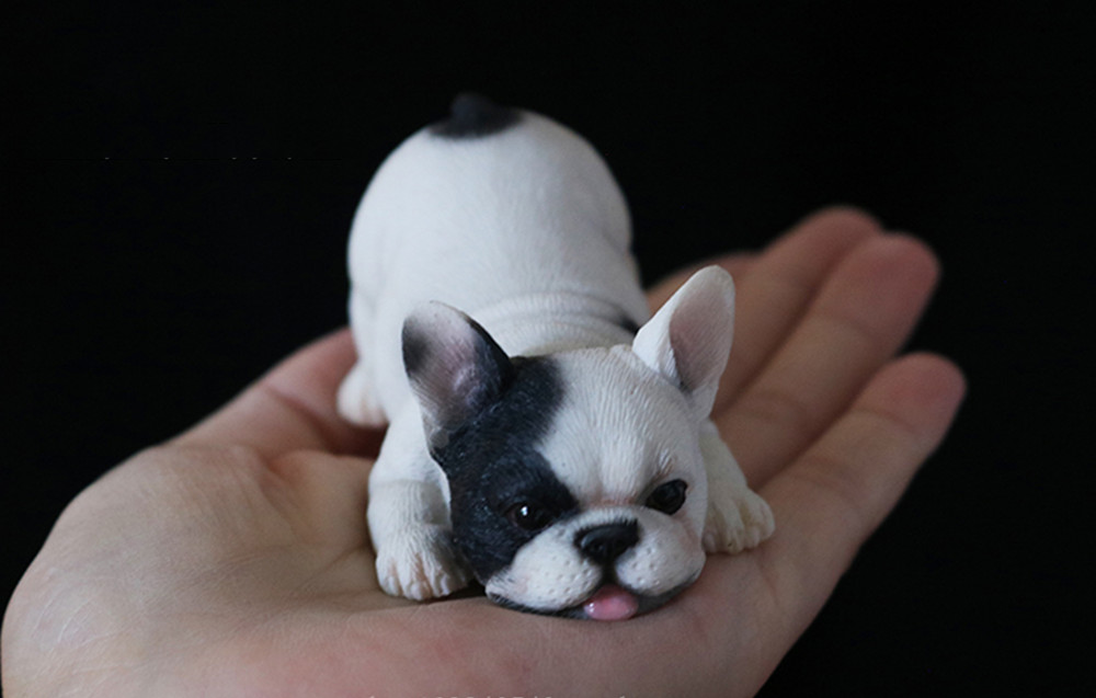 JJM Play French Bulldog Dog Pet Figure Animal Model Collector Toy Decoration Gift JJM Play French Bulldog Dog Pet Figure Animal Model Collector Toy Decoration Gift