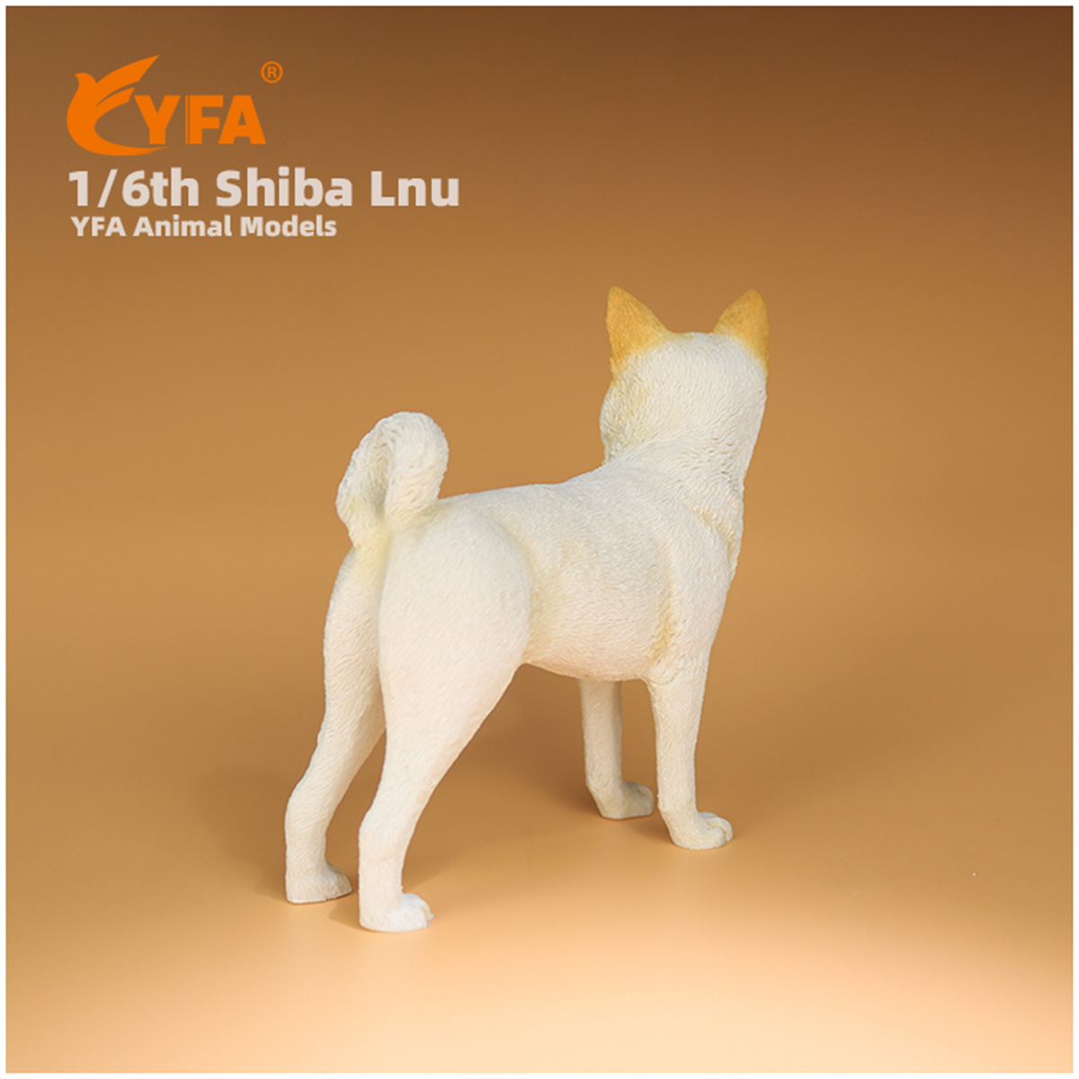 JJM 1/6 Shiba Inu Pet Dog Animal Figure Car Decoration Resin Model Educational for Children Kids Christmas Present Gift Toy