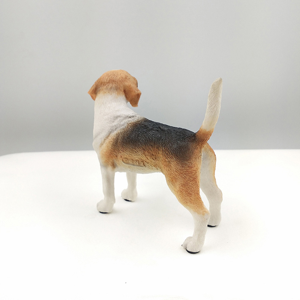 JJM Hunting Dog Beagle canine Dog Pet Figure Animal Collector Toy Car Decoration Resin Model Educational for Children Adults JJM Hunting Dog Beagle canine Dog Pet Figure Animal Collector Toy Car Decoration Resin Model Educational for Children Adults