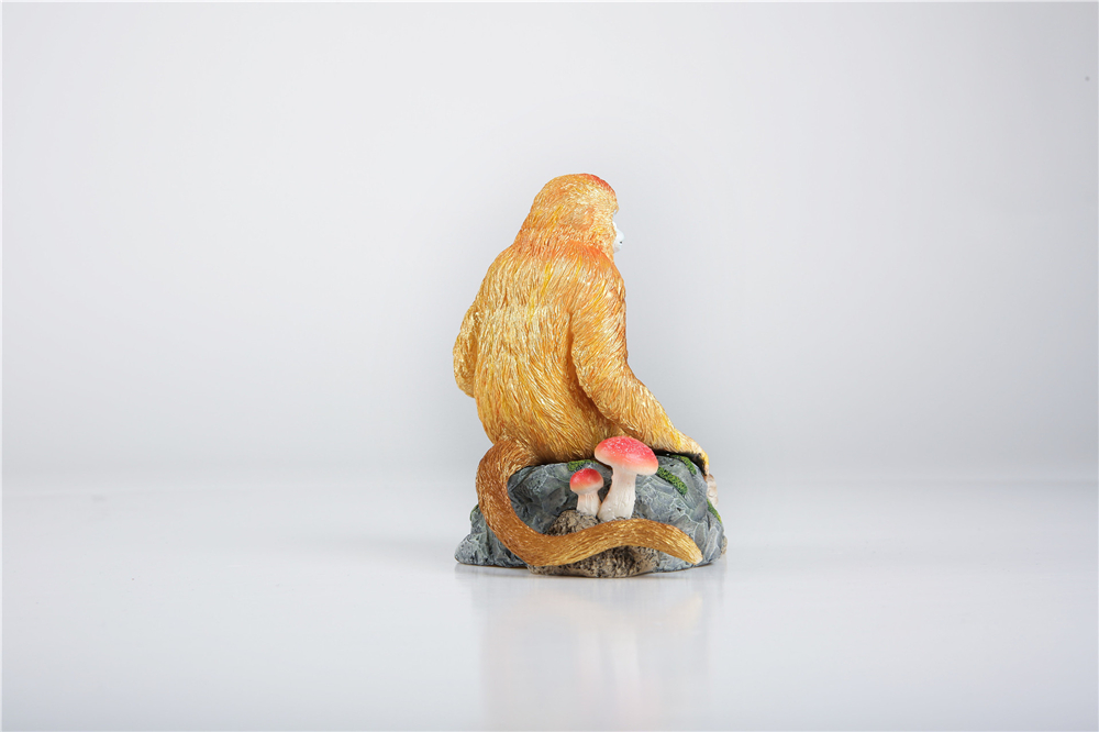 EDAGE Snub-nosed Monkey Family Scene Statue Golden Monkey Animal Figure Desktop Decoration Collector Toy Gift EDAGE Snub-nosed Monkey Family Scene Statue Golden Monkey Animal Figure Desktop Decoration Collector Toy Gift