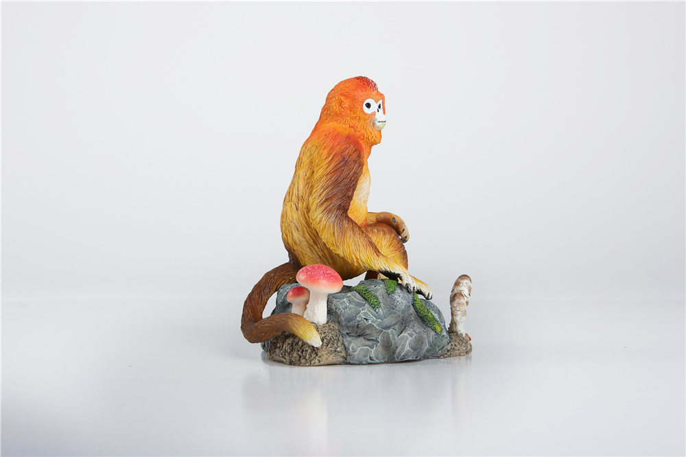 EDAGE Snub-nosed Monkey Family Scene Statue Golden Monkey Animal Figure Desktop Decoration Collector Toy Gift EDAGE Snub-nosed Monkey Family Scene Statue Golden Monkey Animal Figure Desktop Decoration Collector Toy Gift