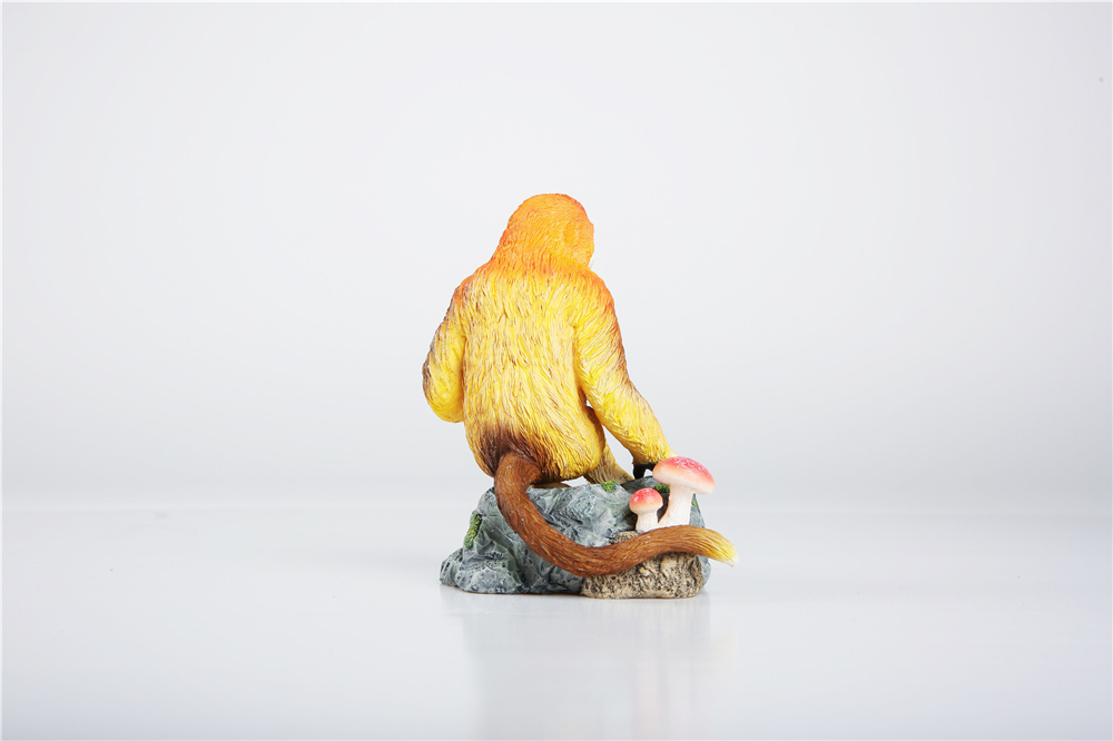 EDAGE Snub-nosed Monkey Family Scene Statue Golden Monkey Animal Figure Desktop Decoration Collector Toy Gift EDAGE Snub-nosed Monkey Family Scene Statue Golden Monkey Animal Figure Desktop Decoration Collector Toy Gift