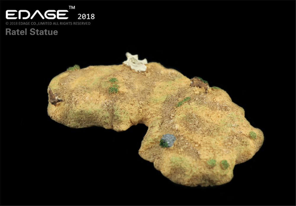 EDAGE Honey Badger Model Ratel Mustelidae Animal Figure Desktop Decoration Collector Toy Gift