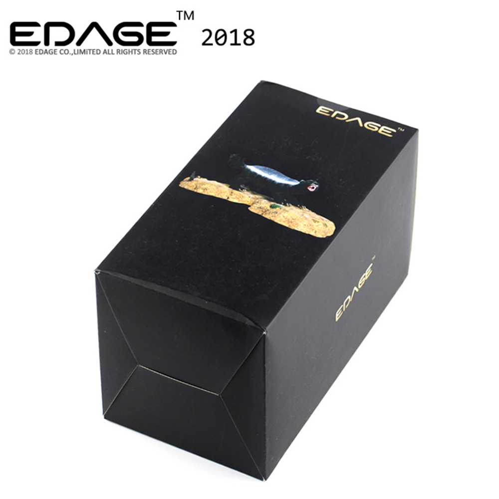 EDAGE Honey Badger Model Ratel Mustelidae Animal Figure Desktop Decoration Collector Toy Gift