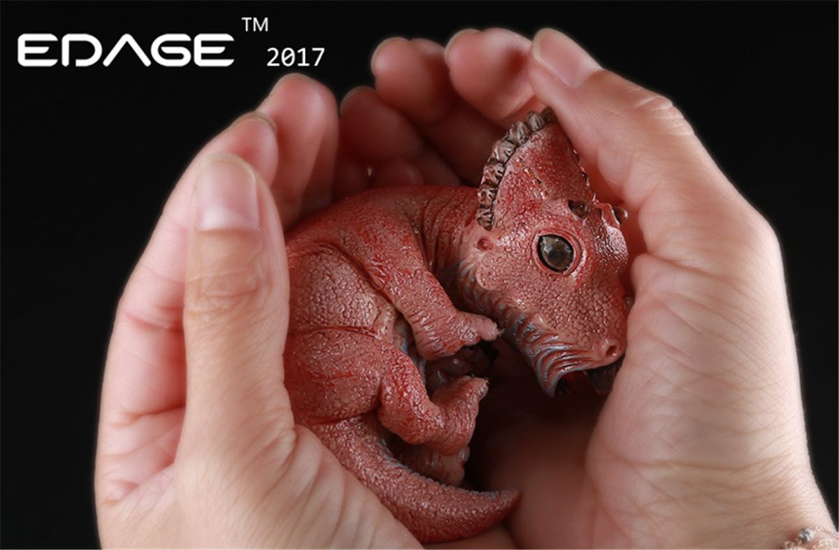 EDAGE Triceratops Baby Egg Figure Dinosaur Toys Animal Collector Decoration Adults Gift EDAGE Triceratops Baby Egg Figure Dinosaur Toys Animal Collector Decoration Adults Gift